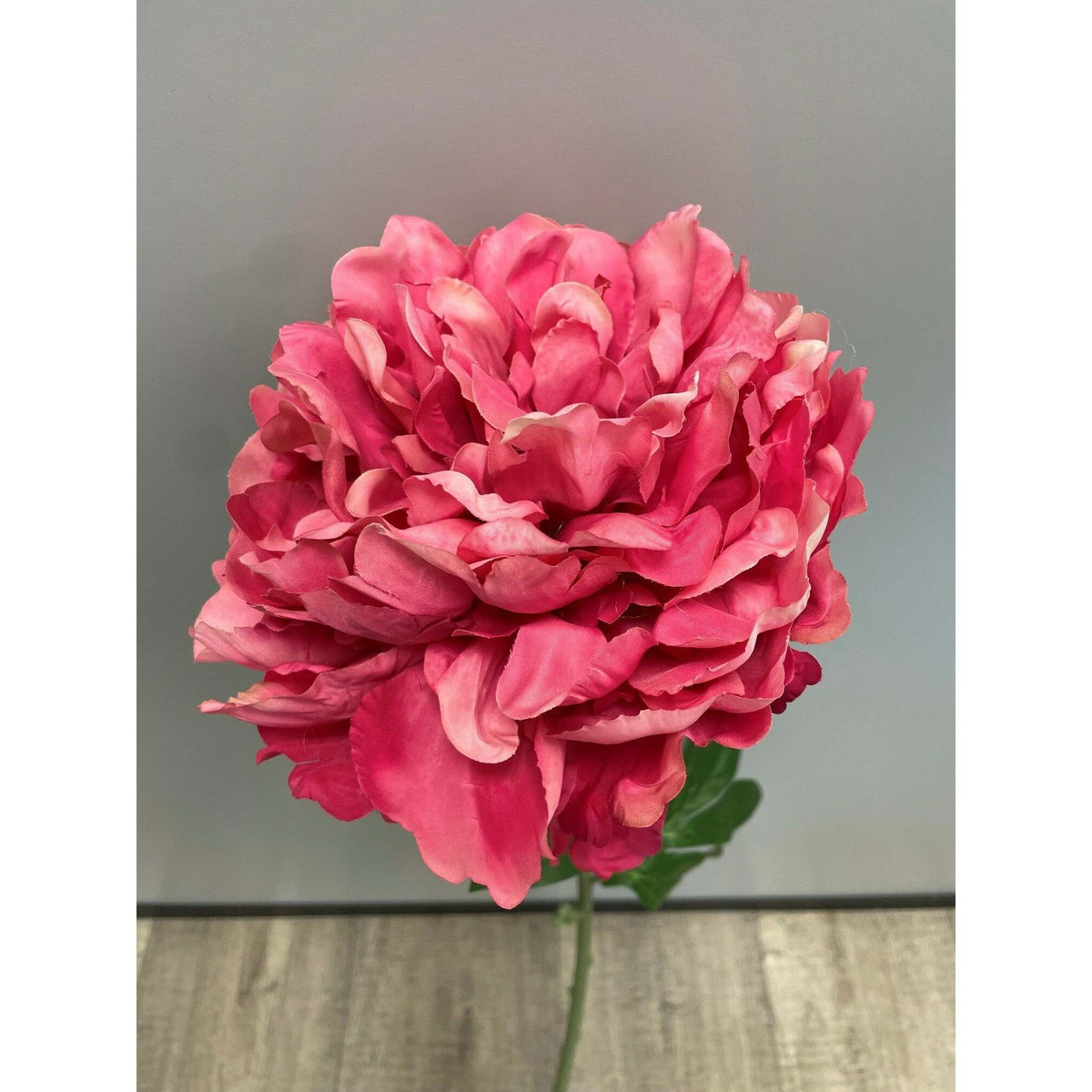 Fleur artificielle Pivoine géante - décoration d'intérieur - H. 80cm - fuchsia - R4