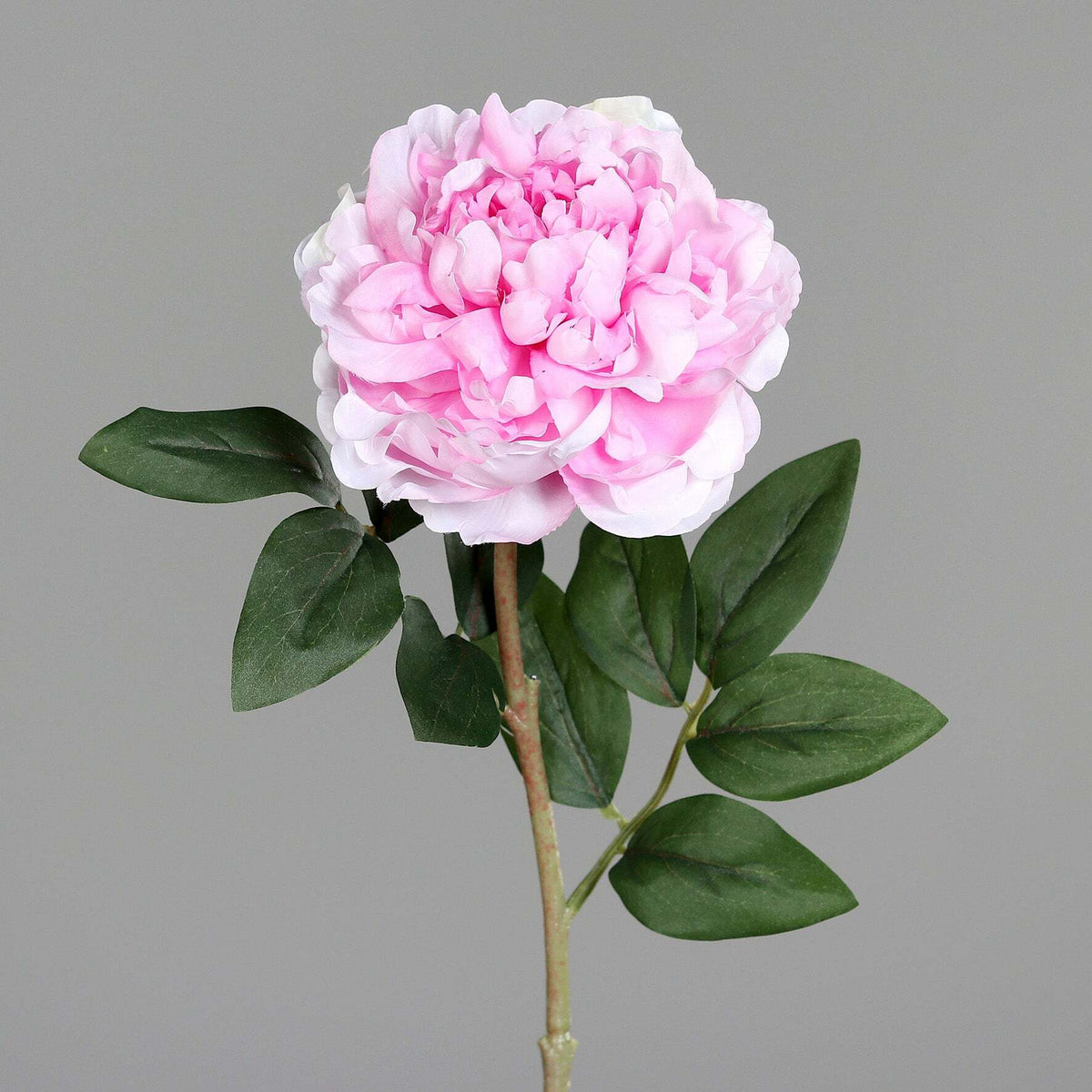 Fleur artificielle Pivoine Rose clair - composition florale - H.63 cm P3