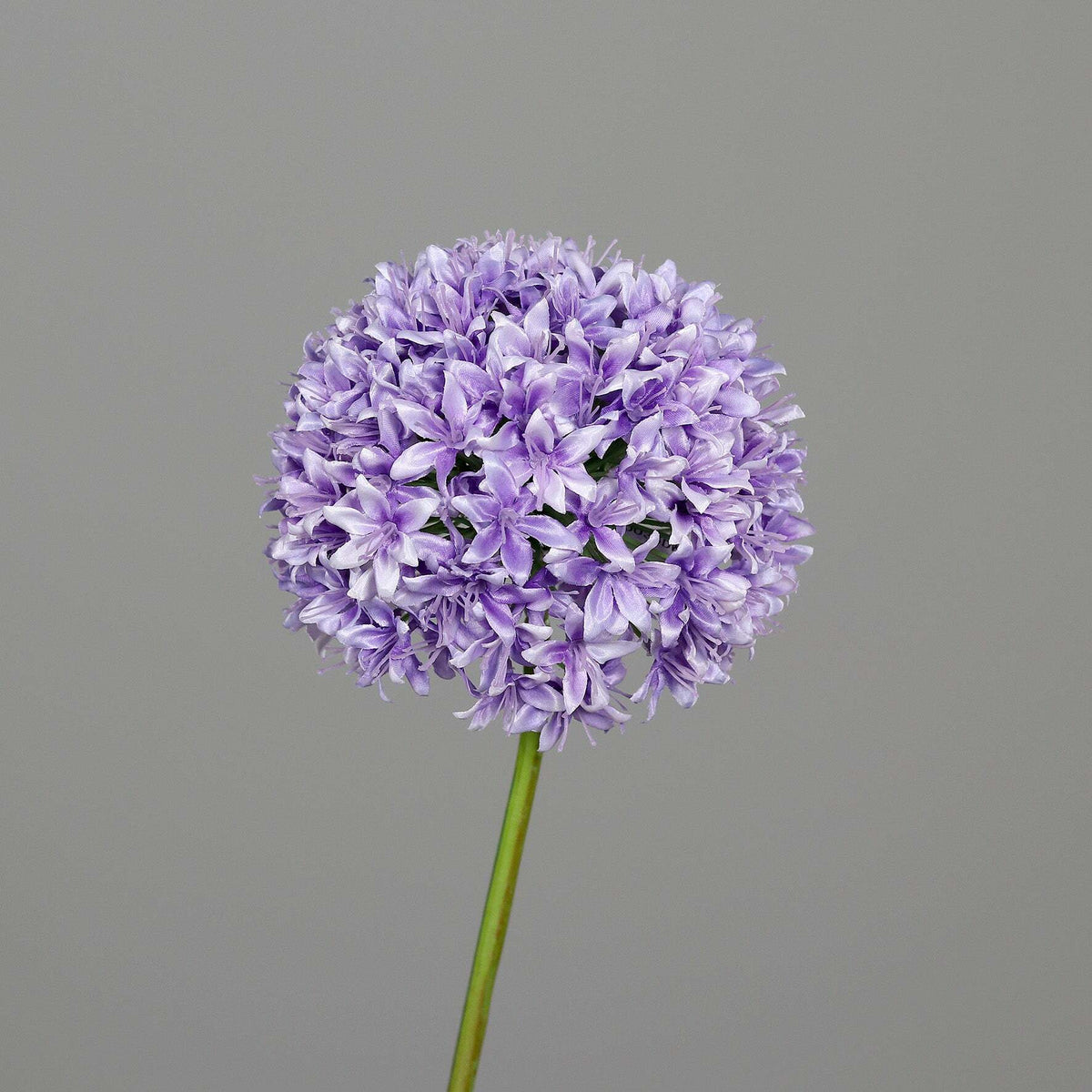 Fleur artificielle Allium - composition bouquet - H.87cm lavande Q3