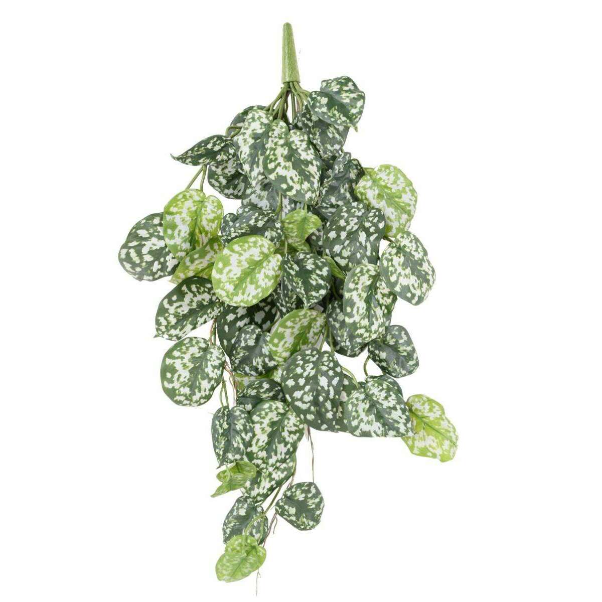 Feuillage artificiel chute de Scindapsus en piquet - plante verte intérieur - H.75cm vert M1