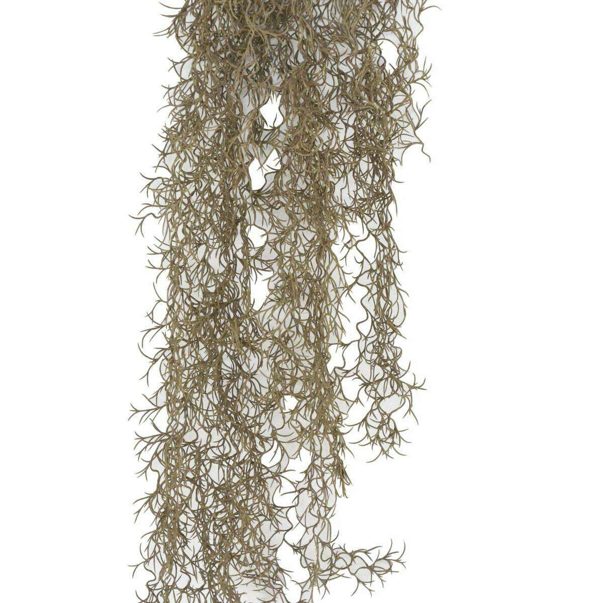 Feuillage artificiel chute de Tillandsia - mousse espagnole - H.95cm marron - U1