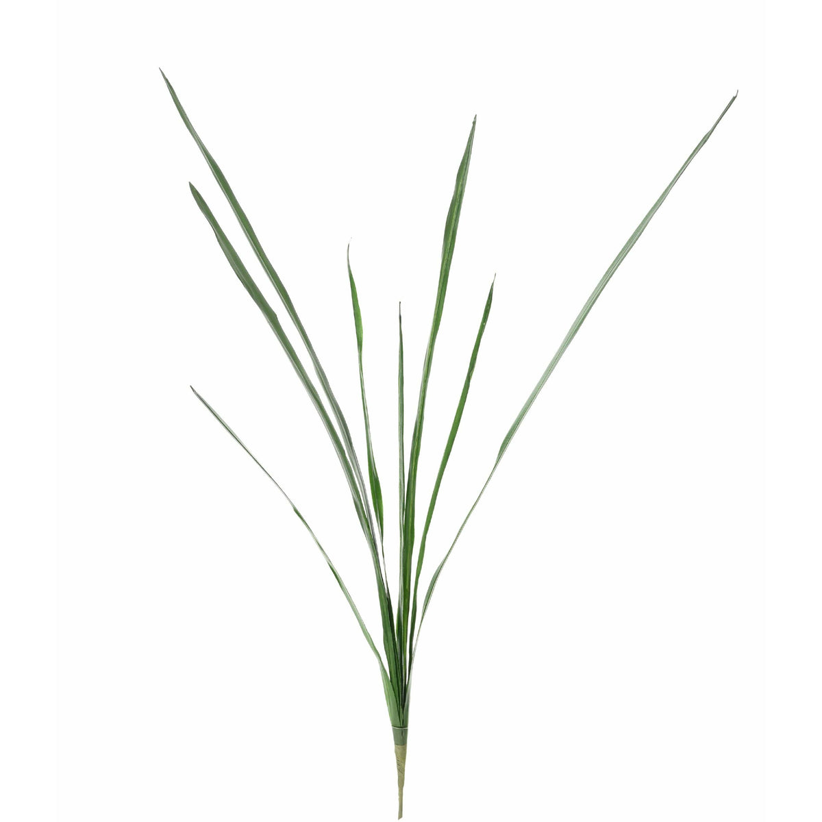 Feuille artificielle de Cymbidium - Feuillage intérieur - H.110 cm - vert