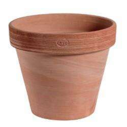 Poterie italienne simple rebord Graffiato - pot en terre cuite - Ø.48cm