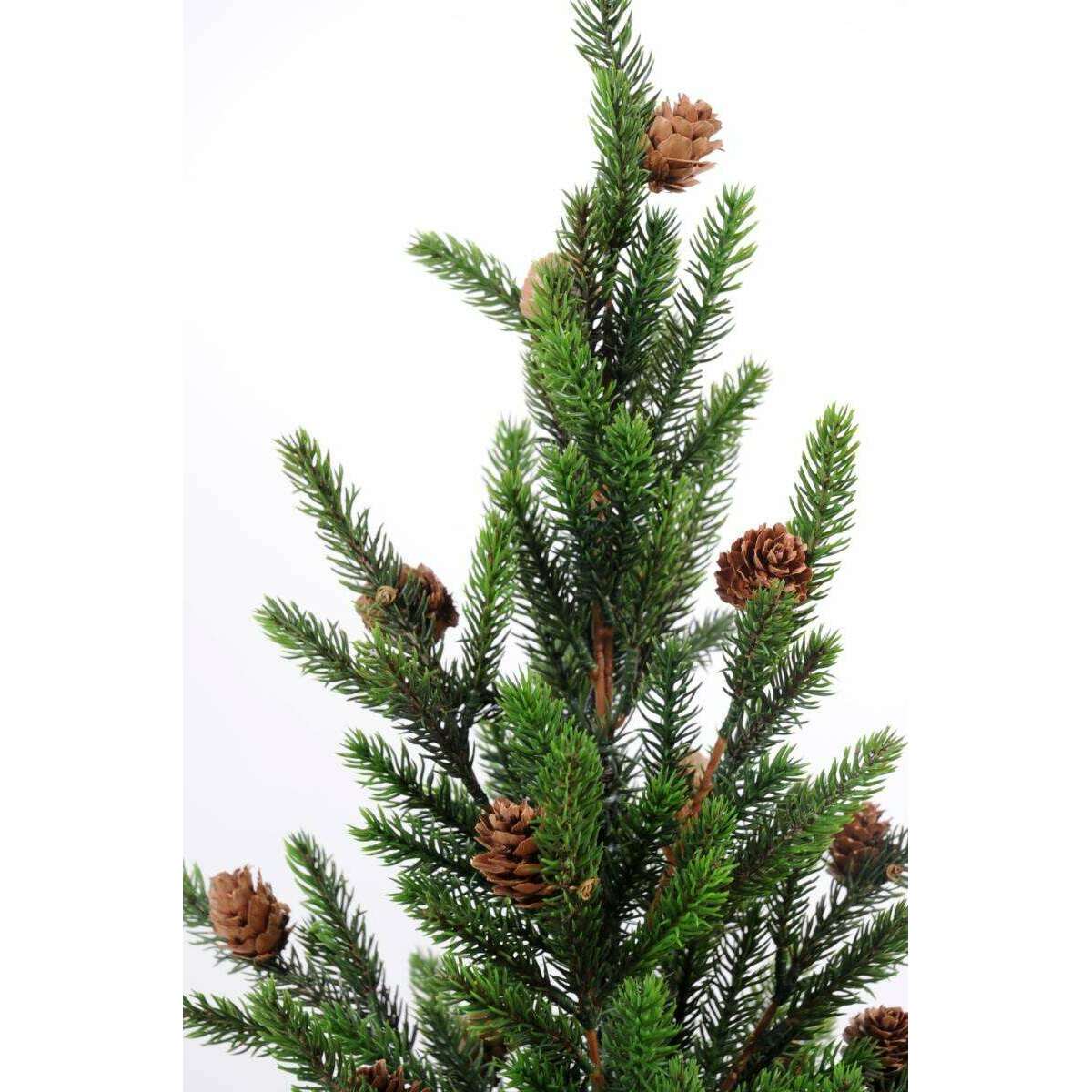 Sapin de noël arbuste artificiel Angel - plante synthétique intérieur - H. 60cm chariot noel