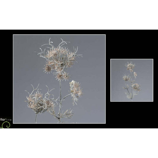 branche artificielle d'achilée - Collection Pastel BEIGE hauteur 90 cm - NO1