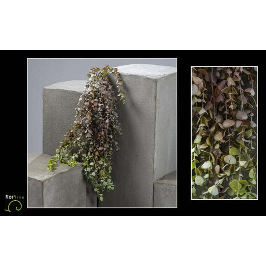 Plante artificielle chute d'eucalyptus - intérieur - H.90 cm panaché Q4