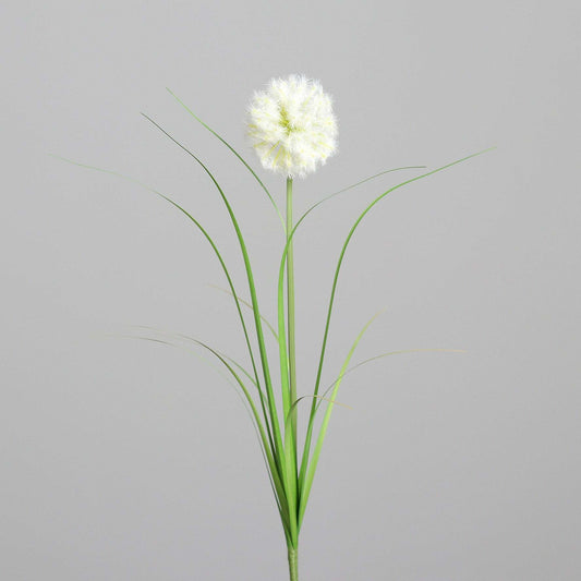 Pissenlit artificiel avec herbe - plante verte d'intérieur - H.79cm - Z3