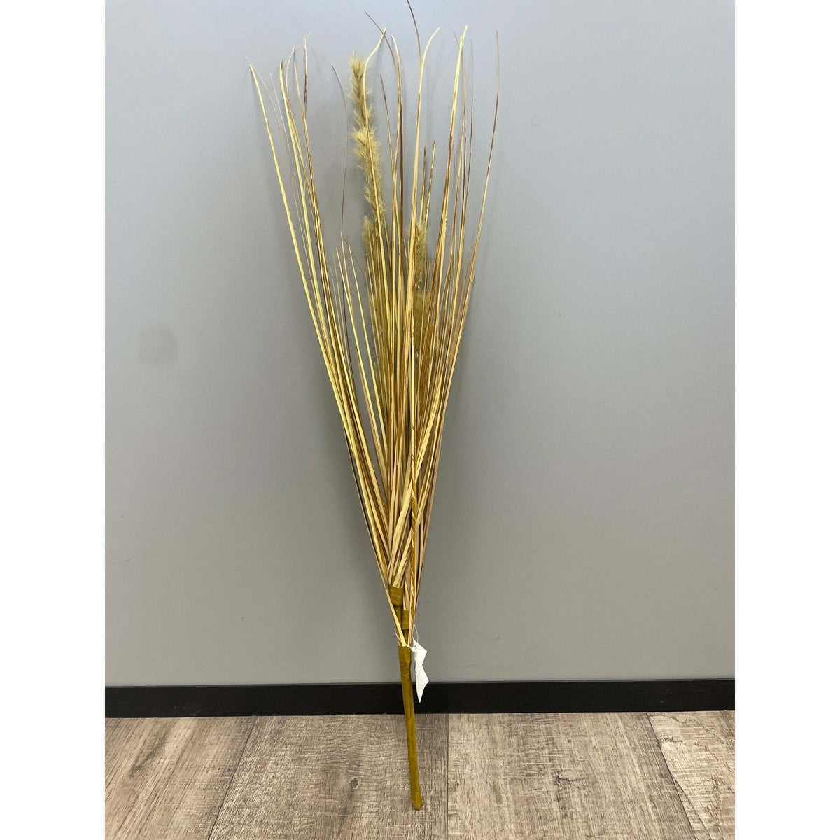 Plante artificielle Herbe sèche en piquet - intérieur - H.64cm marron jaune - P2