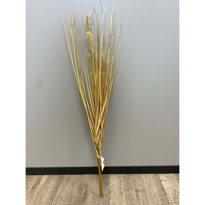 Plante artificielle Herbe sèche en piquet - intérieur - H.64cm marron jaune - P2