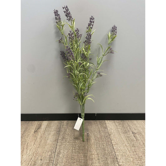 Plante artificielle Lavande en piquet - bouquet fleuri - H.45cm R1