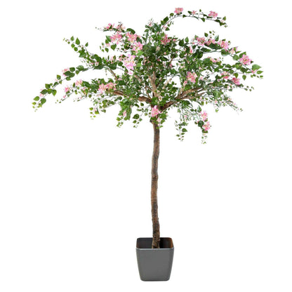 Arbre artificiel fleuri Bougainvillier Tree - plante d'intérieur - H.280cm rose SHOW