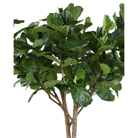 Arbre artificiel Lyrata multi tree - plante semi-naturelle d'intérieur - H.340cm