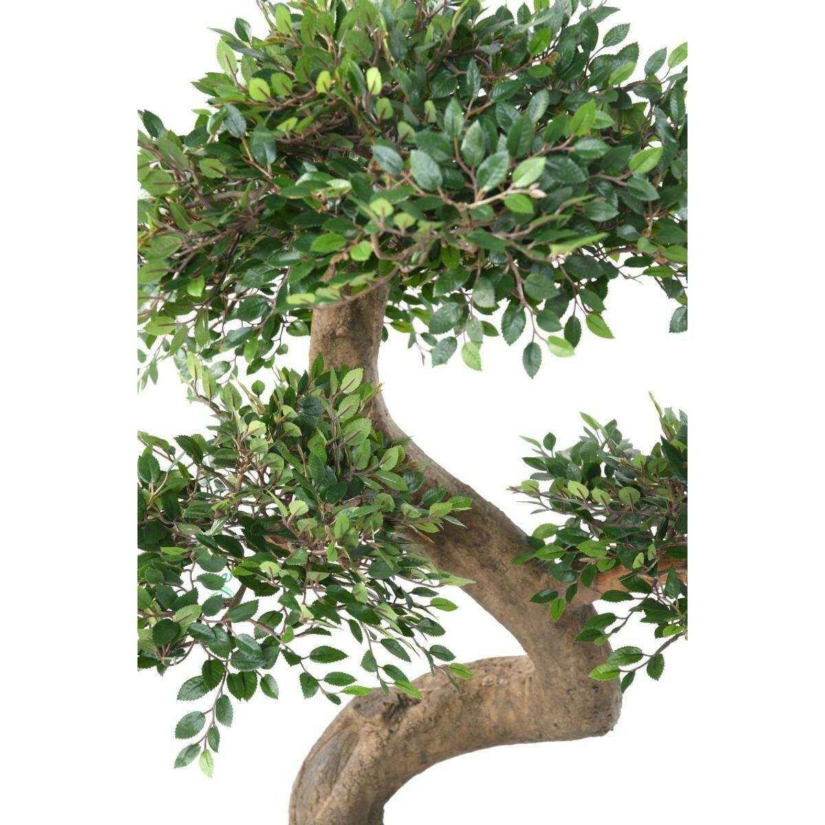 Bonsaï Orme artificiel sur platine - plante synthétique intérieur - H.90cm