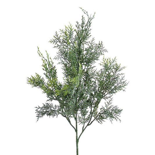 Branche artificielle de Cyprès Lawson - feuillage pour extérieur - H.55 cm vert - D1