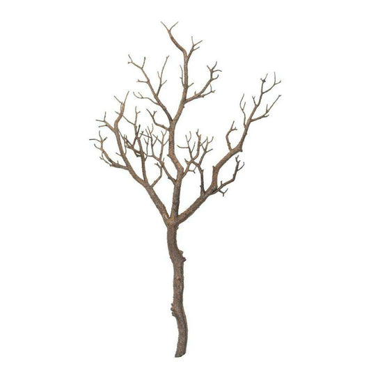 Branche artificielle imitation bois - décoration d'intérieur - H.65cm marron C4