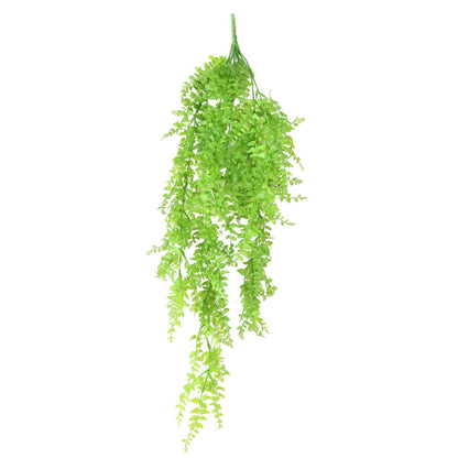 Chute artificielle Fougère Boston en piquet - plante d'intérieur - H.80cm vert - F4