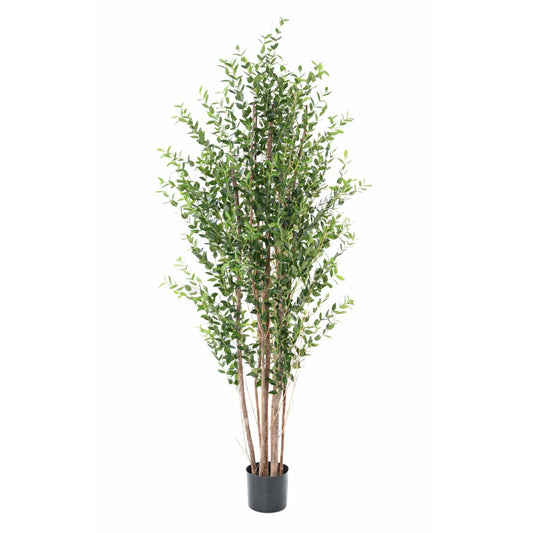 Arbre artificiel Eucalyptus artificiel mini buisson – H.180 cm – Vert