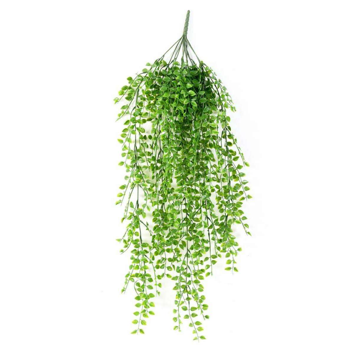 Feuillage artificiel chute de Callisia - intérieur extérieur - H.80cm vert D3