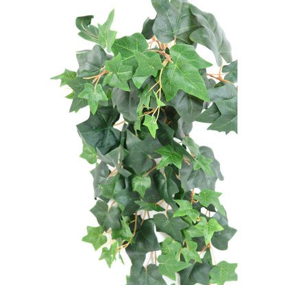Feuillage artificiel chute de Lierre Anglais - 118 feuilles artificielles - H.65cm vert - I3