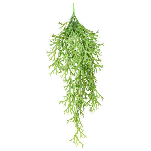Feuillage artificiel chute de Platycerium - plante d'intérieur - H.80cm vert - L3