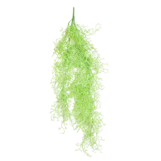 Feuillage artificiel chute de Tillandsia - mousse espagnole - H.90cm vert N3