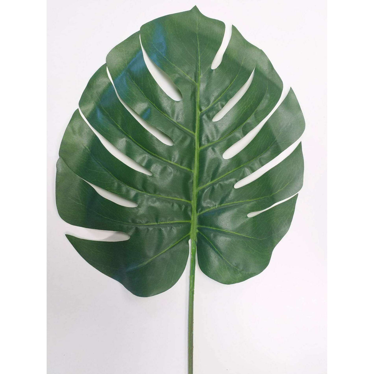 Feuille artificielle de Monstera - décoration d'intérieur - H.106cm vert - Z1
