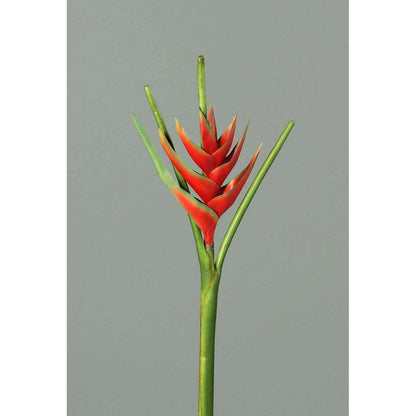 Fleur artificielle Héliconia bec de perroquet - fresh touch haute qualité - H.126cm rouge - P2