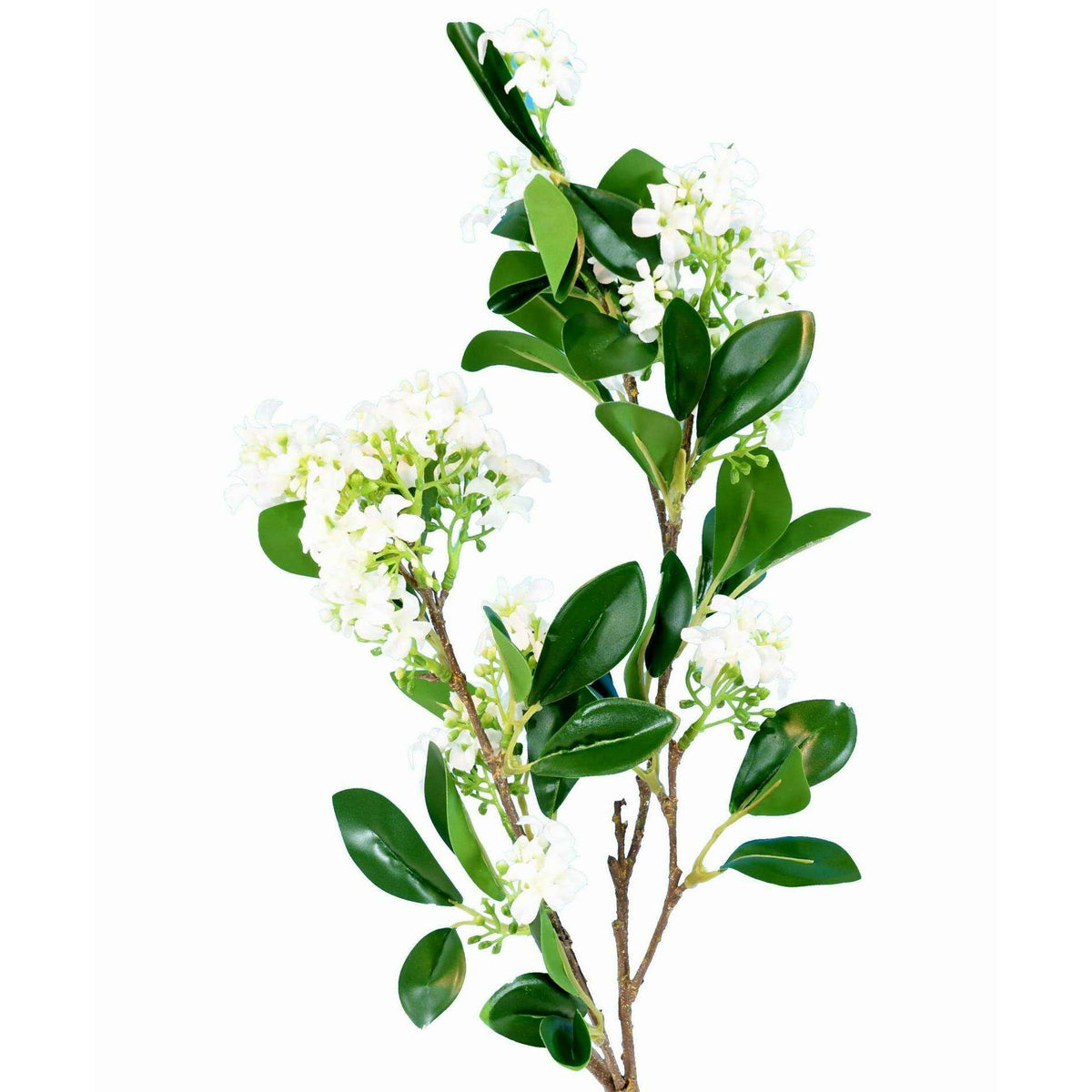 Fleur artificielle Jasmin - composition bouquet - H.70cm blanc-I2