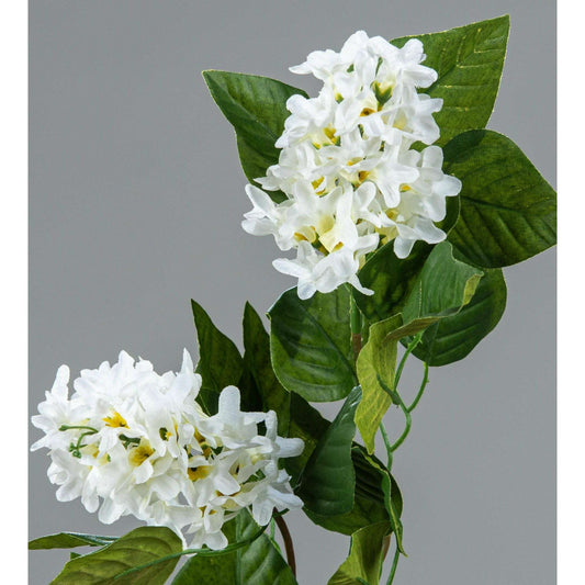 Fleur artificielle Lilas - décoration d'intérieur - H.70cm crème R1