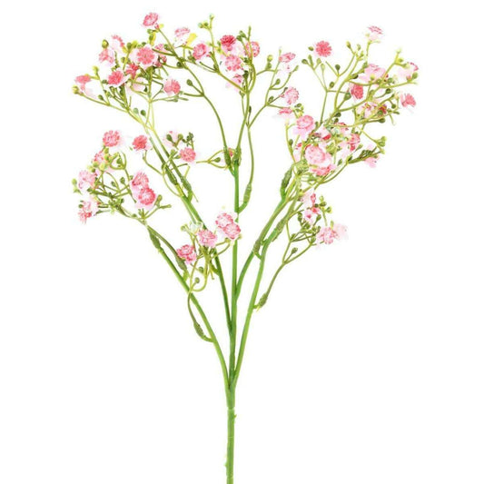 Fleur artificielle Myosotis - composition bouquet - H.50cm rose - K2