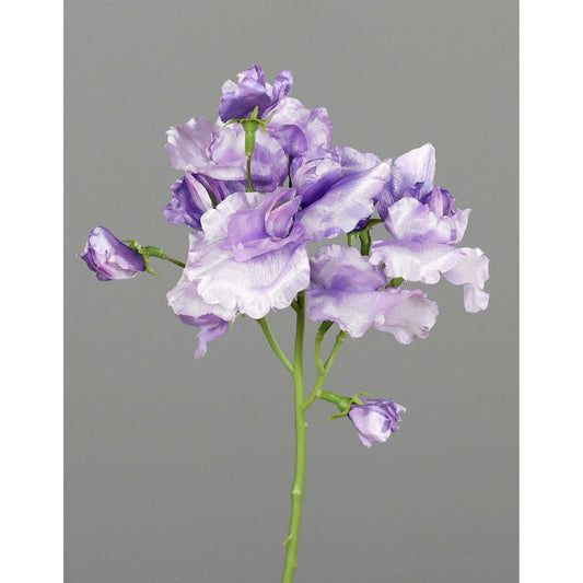 Fleur artificielle Pois de senteur - composition florale - H.46cm lavande - P3