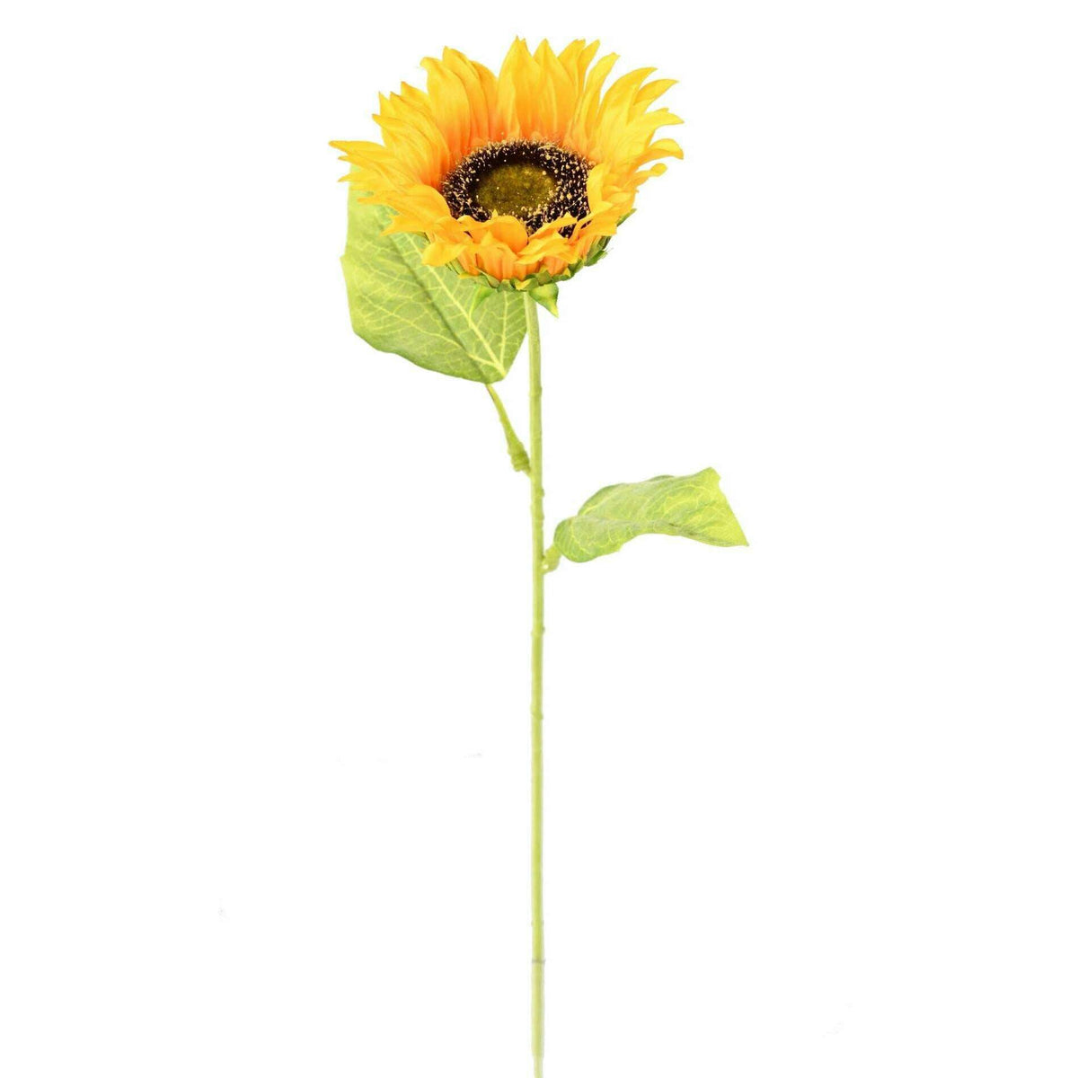 Fleur artificielle Tournesol - décoration d'intérieur - H.66cm jaune - N2
