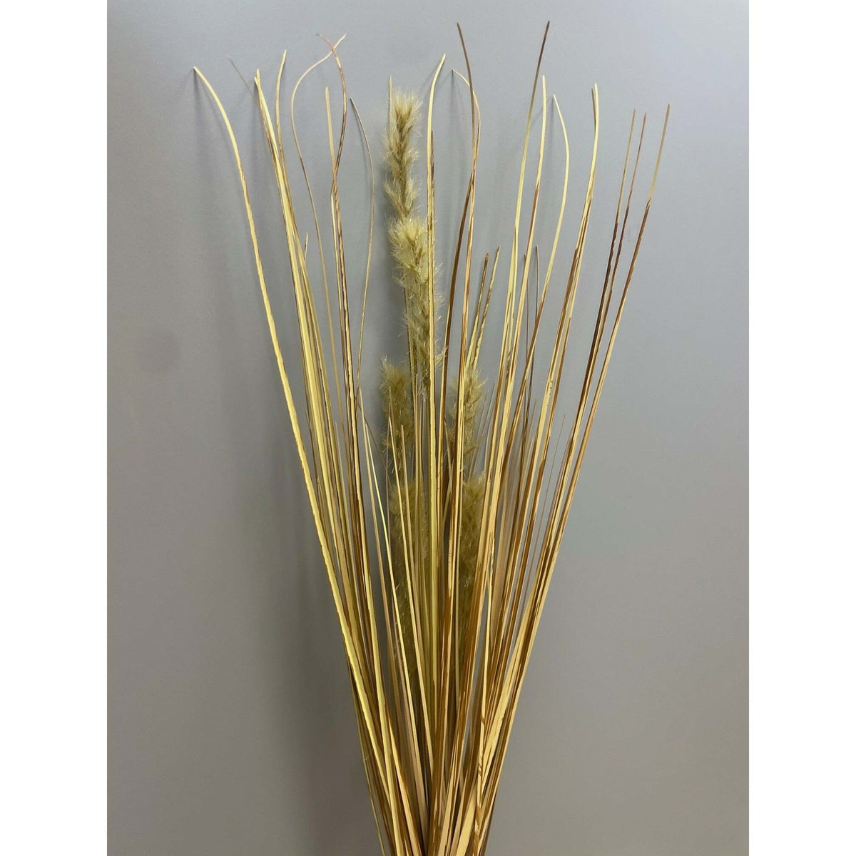 Plante artificielle Herbe sèche en piquet - intérieur - H.64cm marron jaune - P2