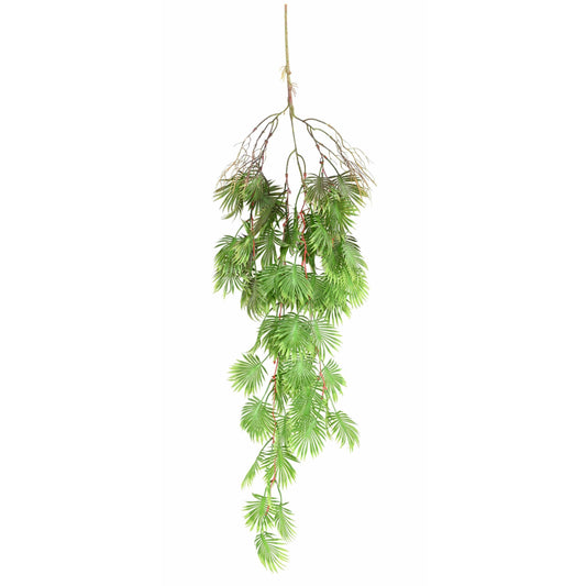 Chute Philodendron monstera artificielle - Feuillage intérieur - H.110cm vert - L3