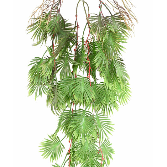 Chute Philodendron monstera artificielle - Feuillage intérieur - H.110cm vert - L3