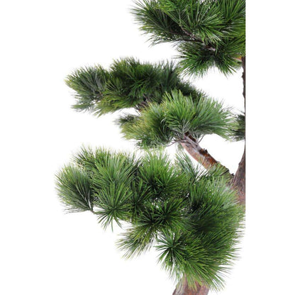 Pin Bonsaï artificiel UV résistant - plante synthétique intérieur extérieur - H.220cm