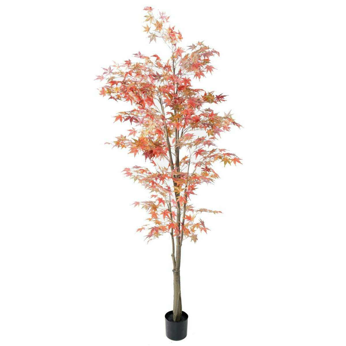Plante artificielle Aralia automne - arbre synthétique pour intérieur - H.220cm A