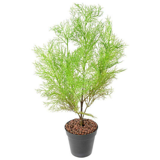 Plante artificielle Asparagus fin en piquet - intérieur extérieur - H.62cm vert A1