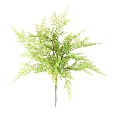 Plante artificielle Asparagus plastique en piquet - intérieur extérieur - H.34cm A3