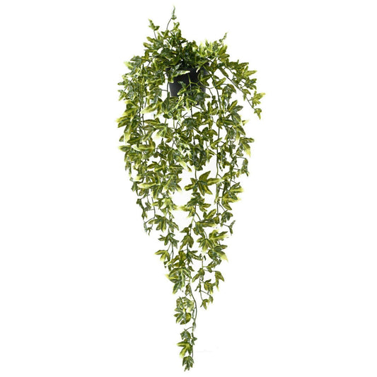 Plante artificielle Lierre en pot - Plastique UV extérieur - H.70cm panaché J3