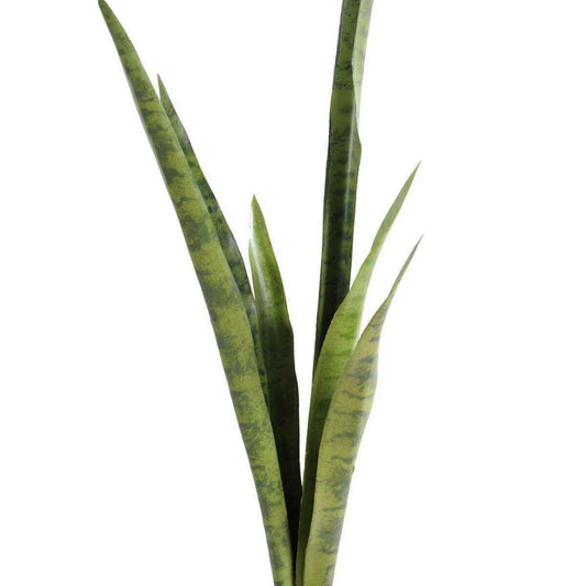 Plante artificielle Sansevieria piquet - succulente pour intérieur - H.105cm vert M1