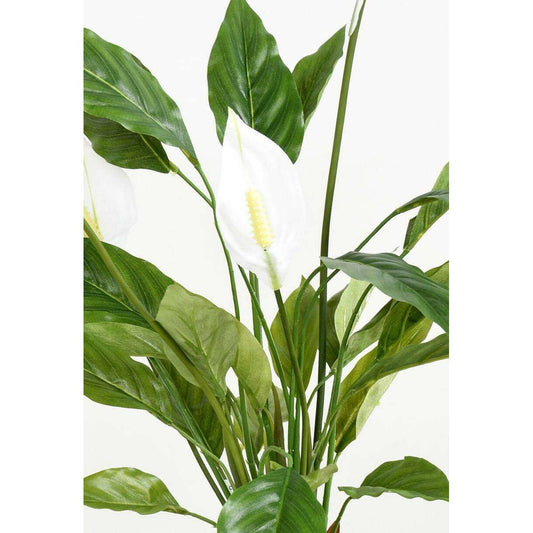 Plante artificielle Spathiphyllum en piquet - décoration d'intérieur - H.65cm-M2-